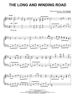 The Long And Winding Road von John Lennon (Download) 