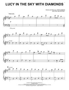Lucy In The Sky With Diamonds von John Lennon (Download) 