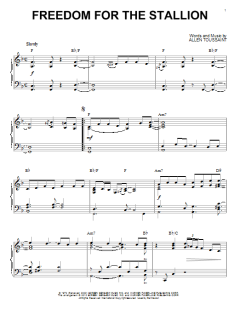 Freedom For The Stallion von Allen Toussaint (Download) 