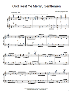 God Rest Ye Merry, Gentlemen [Ragtime version] von 19th Century English Carol (Download) 