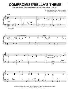 Compromise/Bella's Theme von Howard Shore (Download) 