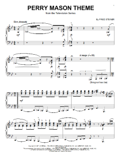Perry Mason Theme von Fred Steiner (Download) 