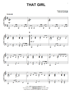 That Girl von Stevie Wonder (Download) 