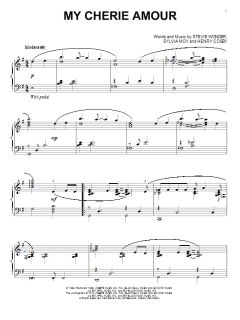 My Cherie Amour von Stevie Wonder (Download) 
