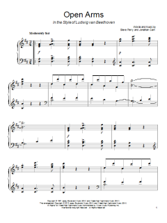 Open Arms (in the style of Ludwig van Beethoven) von Journey (Download) 