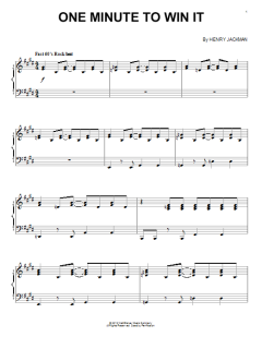 One Minute To Win It von Henry Jackman (Download) 