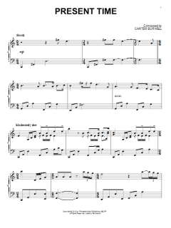 Present Time von Carter Burwell (Download) 