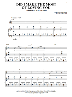 Did I Make The Most Of Loving You von John Lunn (Download) 