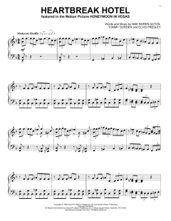 Heartbreak Hotel von Elvis Presley (Download) 