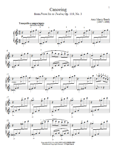 Canoeing von Amy Marcy Beach (Download) 