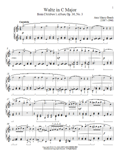 Waltz In C Major von Amy Beach (Download) 