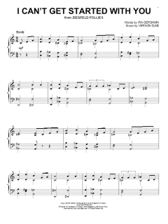I Can't Get Started With You von Vernon Duke (Download) 