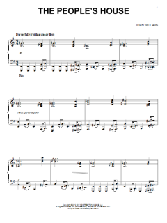 The People's House von John Williams (Download) 