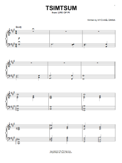 Tsimtsum von Mychael Danna (Download) 