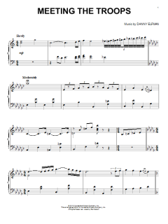 Meeting The Troops von Danny Elfman (Download) 