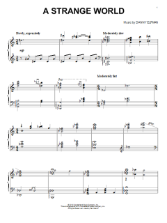 A Strange World von Danny Elfman (Download) 