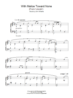 With Malice Toward None von John Williams (Download) 