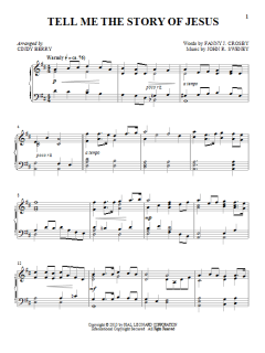 Tell Me The Story Of Jesus von Cindy Berry (Download) 