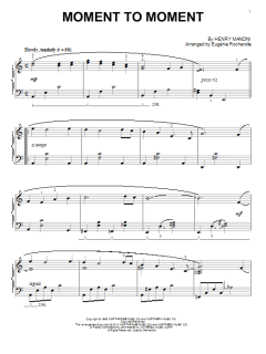 Moment To Moment von Henry Mancini (Download) 
