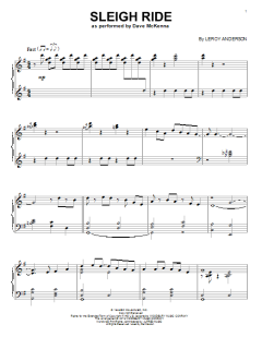 Sleigh Ride von Leroy Anderson (Download) 