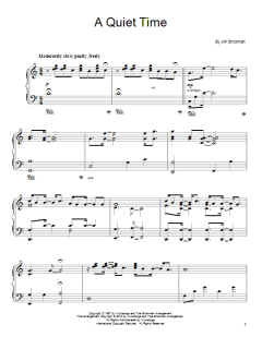 A Quiet Time von Jim Brickman (Download) 