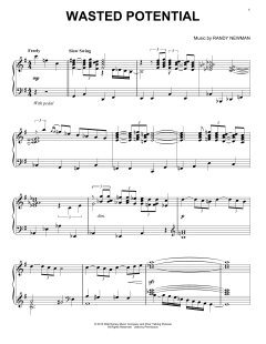 Wasted Potential von Randy Newman (Download) 