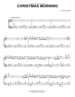 Christmas Morning von The Piano Guys (Download) 