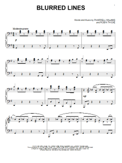 Blurred Lines von Robin Thicke (Download) 