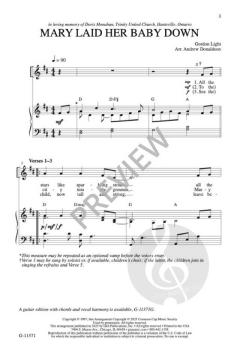 Mary Laid Her Baby Down von Gordon Light 