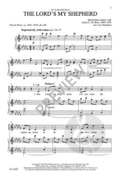 The Lord's My Shepherd von James Leith Macbeth Bain 