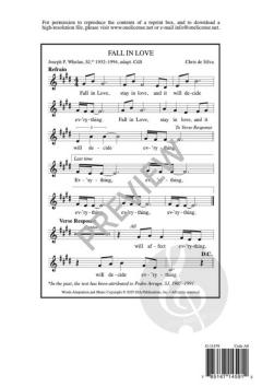 Fall in Love von Chris de Silva 