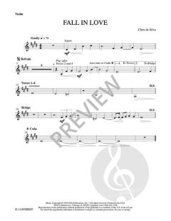 Fall in Love von Chris de Silva 