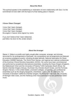 I Know I Been Changed 