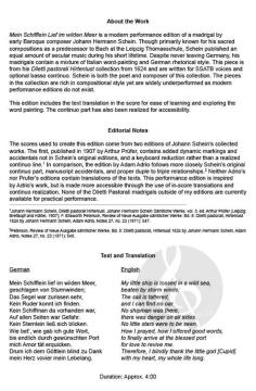 Mein Schifflein lief im wilden Meer von Johann Hermann Schein 