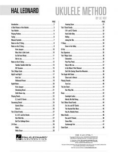 Hal Leonard Ukulele Method Book 1 von Lil' Rev im Alle Noten Shop kaufen - 00695847