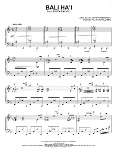 Bali Ha'i von Richard Rodgers (Download) 