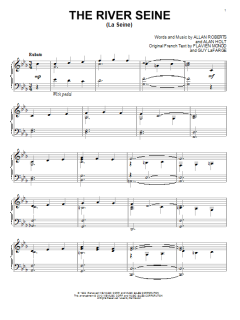 The River Seine (La Seine) von Allan Roberts (Download) 