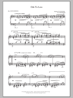 Sing An Ode To Love von Stylianós Vlavianós (Download) 