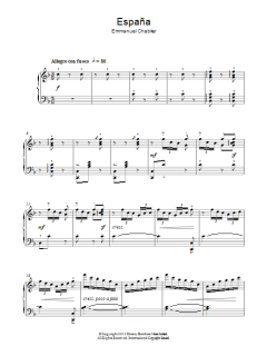 Espana von Emanuel Chabrier (Download) 