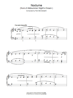 Nocturne von Felix Mendelssohn (Download) 