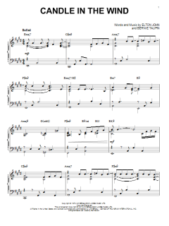 Candle In The Wind [Jazz version] von Elton John (Download) 