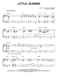 Little Jeannie [Jazz version] von Elton John (Download) 