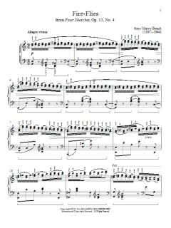 Fire-Flies von Amy Beach (Download) 