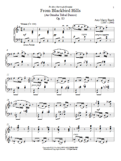 From Blackbird Hills, Op. 83 von Amy Beach (Download) 