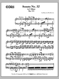 Sonata No. 32 In C Minor, Op. 111 von Ludwig van Beethoven (Download) 