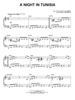 A Night In Tunisia von Dizzy Gillespie (Download) 