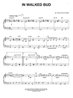 In Walked Bud von Thelonious Monk (Download) 