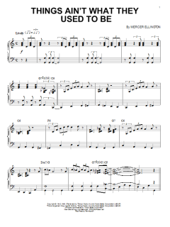 Things Ain't What They Used To Be von Mercer Ellington (Download) 