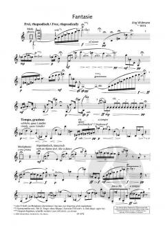 Fantasie von Jörg Widmann 