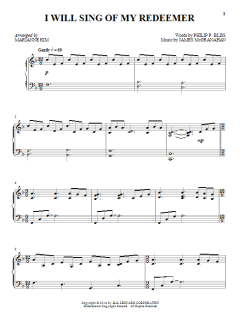 I Will Sing Of My Redeemer von Marianne Kim (Download) 